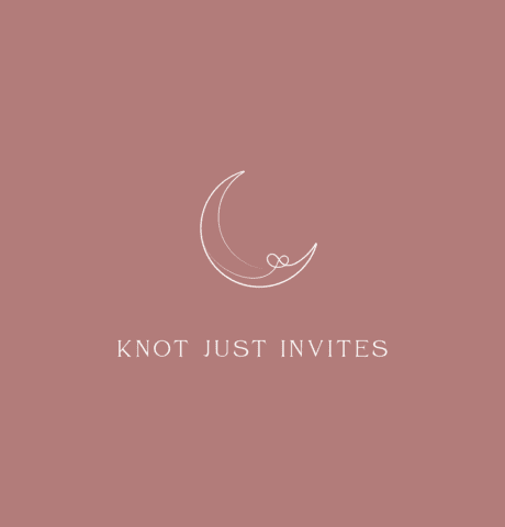 Knot Just Invites Logo Design