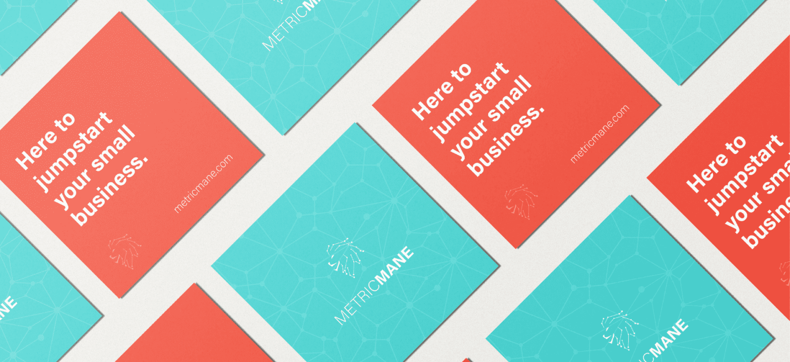 Metric Mane Business Cards Mockup