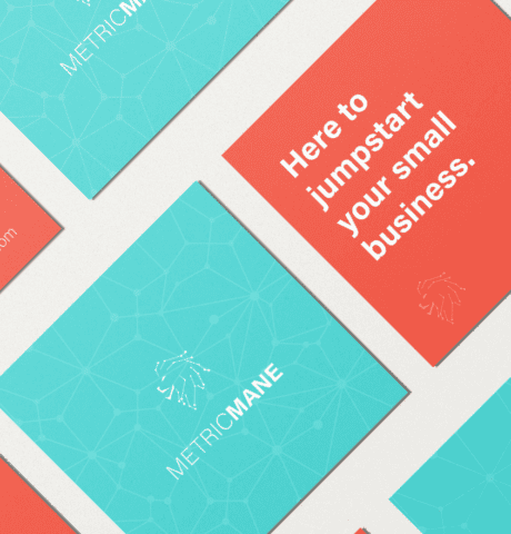 Metric Mane Business Cards Mockup