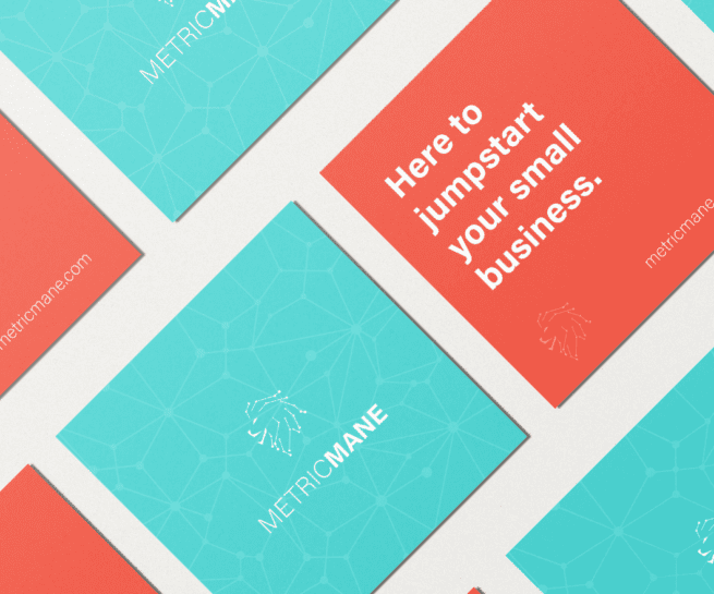 Metric Mane Business Cards Mockup