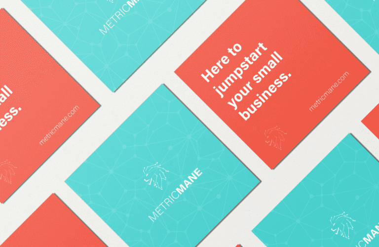 Metric Mane Business Cards Mockup